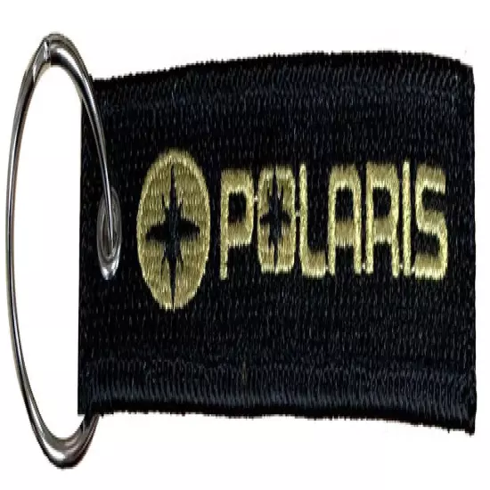 Polaris Embroidered Key Chain, for snowmobiles, off road, motorcycles, ATV 