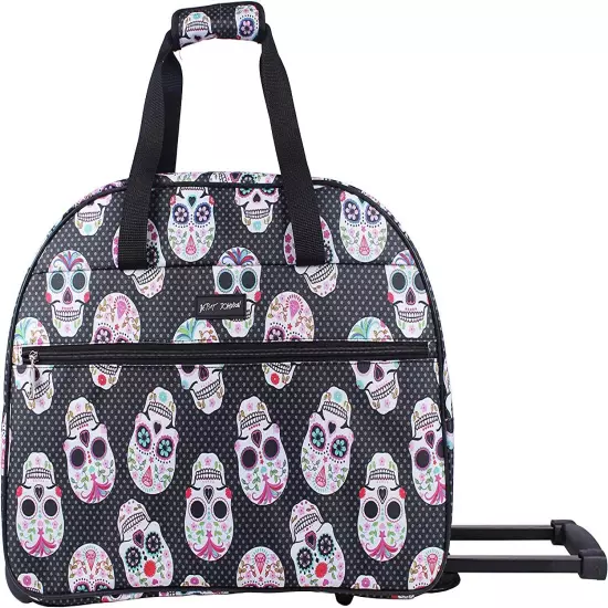 Betsey Johnson Unisex Carry-On Luggage Collection 2 - Roller Duffle Bag