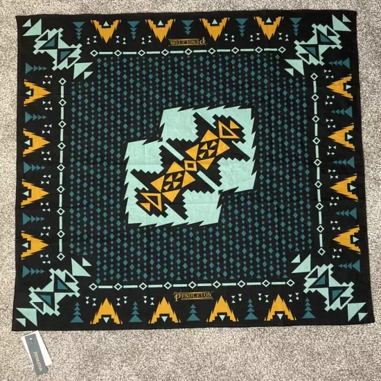 NEW Pendleton Bandana Sisikiyou Black NWT