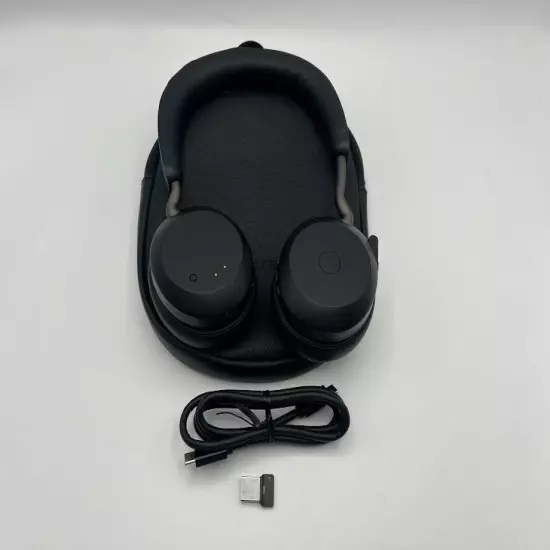 Original Jabra Evolve 2 75 27599-999-899 USB-C UC Stereo Black Wireless Headset