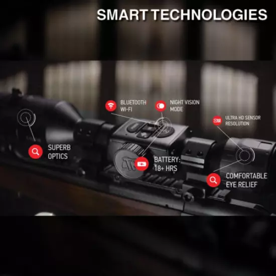 Refurbished ATN X-Sight 4K Pro 5-20x Smart Day/Night Rifle Scope