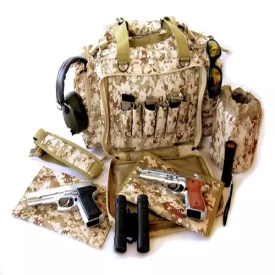 NEW 20" Desert Digital CAMO NATO® Tactical Army Gun Pistol Range bag 1000D Nylon