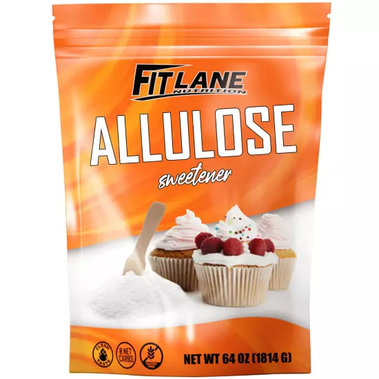 Allulose Sweetener 4 LBS, 100% Pure Zero Net Carb Natural Keto Sweetner