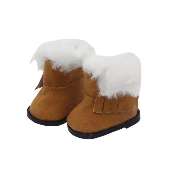 Snow boots made for 14.5'' American Girl Wellie Wishers Doll winter shoes