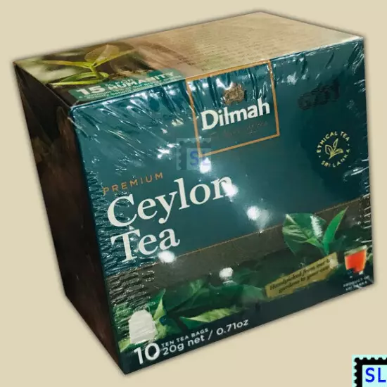 Sri Lanka Tea, Pure Ceylon, Dilmah, 10 Tea Bags