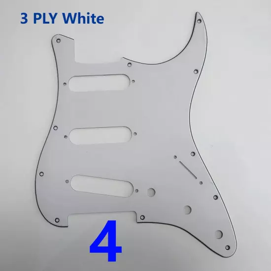 Guitar Prewired Loaded Strat Pickguard with Coil Splitting Alnico5 Pickup for ST