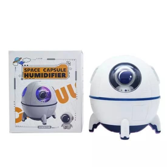 New Astronaut Air Humidifier 220ml With Night Light 1200mAh Battery Rechargeable