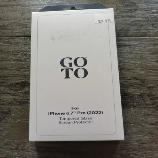 GOTO iPhone 6.7 Pro Tempered Glass Screen Protector