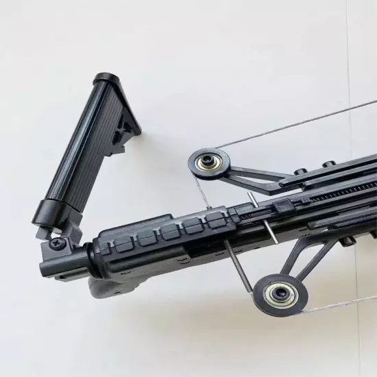 Powerful Slingshot Rifle Metal Hunting Catapult Continuous Shooting 40-rounds