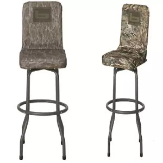 New Banded Gear Hi-Top Swivel Blind Chair Bottomland & Max 5 Camo 