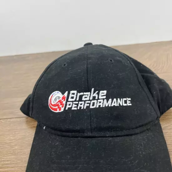 Brake Performance Hat Black Cap Hat Adjustable Hat Black Adult Hat