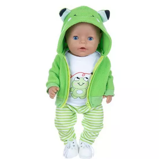 Newborn Baby Clothes 3PCS/Set Dolls Outfit for 14~16 inch Reborn Boy&Girl Dolls