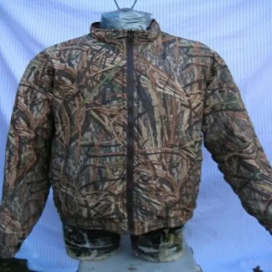 Cabela's Camouflage Dry Forest Reversible 2-1 Hunting Jacket Sz. M/Tall 