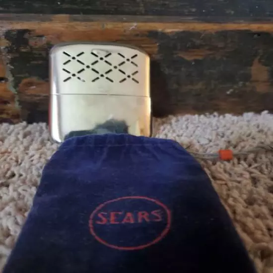 Vintage SEARS ROEBUCK and Co. ~ Pocket Hand Warmer ~ Early, RARE Model