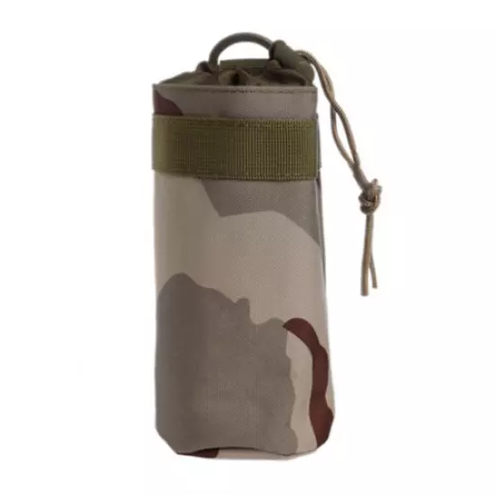 Outdoor Tactical Molle Water Bottle Bag Kettle Sleeve Pouch Holder Bag