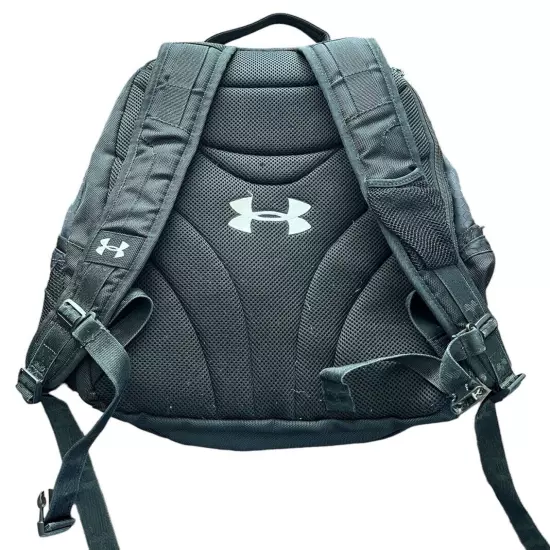 Under Armour Book Bag Backpack Black White Logo