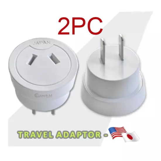 New Travel Adapter Power Socket to Plug Australia To Japan USA Canada Adaptor