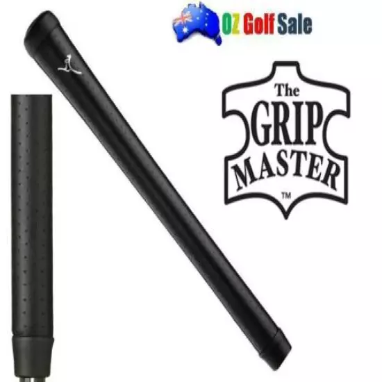 9pcs The Grip Master Kangaroo Roo Leather Standard Golf Grip - w/ Instructions