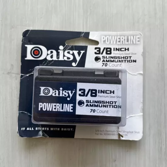 Daisy 3/8" Premium Steel Slingshot Ammunition 70 Count. New 