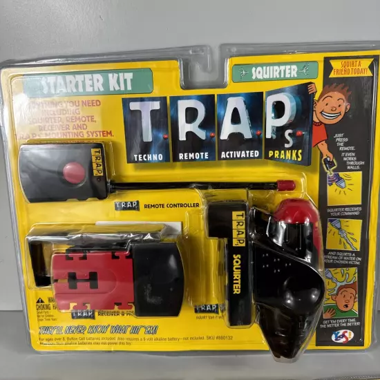 VTG T.R.A.P.S. Pranks Starter Set / Complete Set Of 4 Nostalgia 90’s 1996 Rare