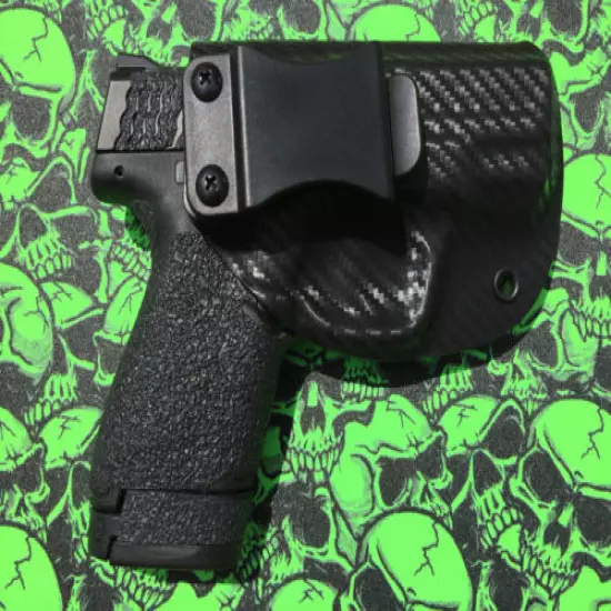 Kahr PM9/CM9 Custom Kydex IWB Holster Laser Max Laser or Crimson Trace 9mm Carry