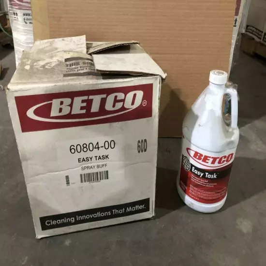 BETCO Easy Task 60804-00 Thermoplastic Spray Buff ; 1 Gal -NIB of 4