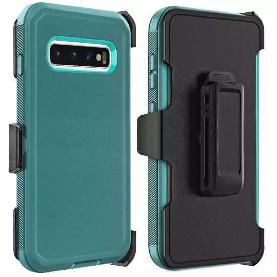 For Samsung Galaxy S10/S10+/S10e Heavy Duty Shockproof Case Cover + Belt Clip