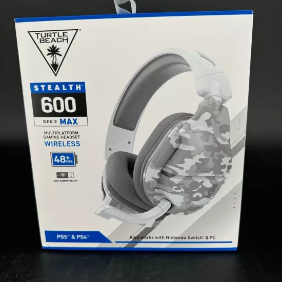 Turtle Beach Stealth 600 Gen 2 MAX Over the Ear Gaming Headset Wireless - NIB