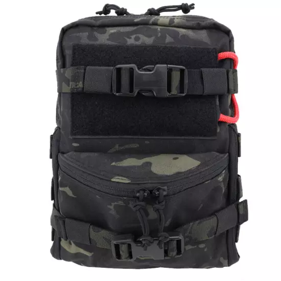 Tactical Molle MiniMAP Modular Assault Pack Quick Detach Map Hydration Backpack