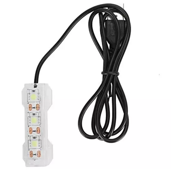 LED Aquarium Light, Light Weight USB Charging Underwater Light, Plastic Water...