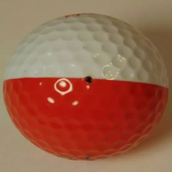 RARE KMC RAILROAD PING GOLF BALL Ping EYE 2 Color Bi-Color Collectible Karsten