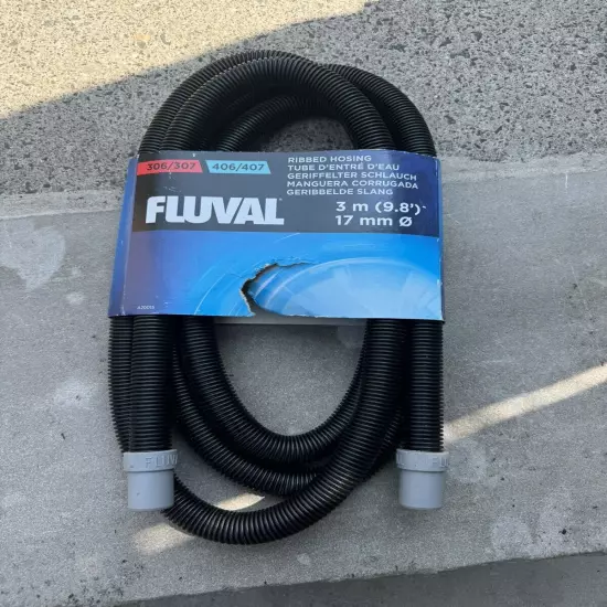 FLUVAL Ribbed Hosing Tube 9.8 ft - Fits 306/307 - 406/407 - NEW A20015 