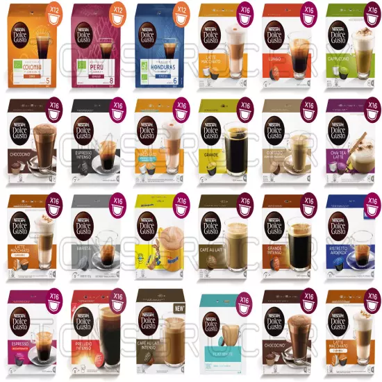 NESCAFE DOLCE GUSTO Coffee Capsules Variety