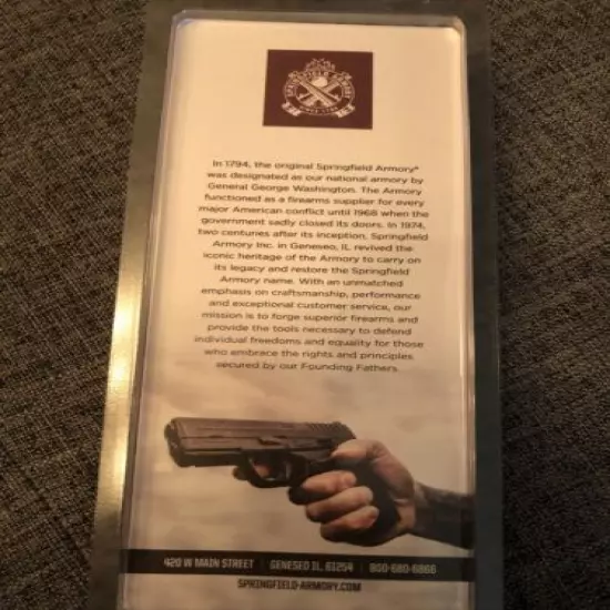 Springfield Armory 1911 6 Round Compact Magazine CUSTOM BRIGHT STAINLESS NEW