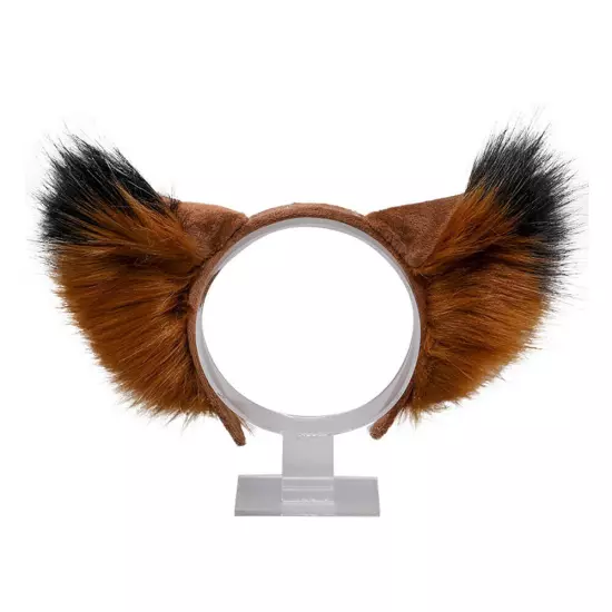 Simulation Animal Ears Plush Animal Wolf Ears Headband Fox Cat Ears