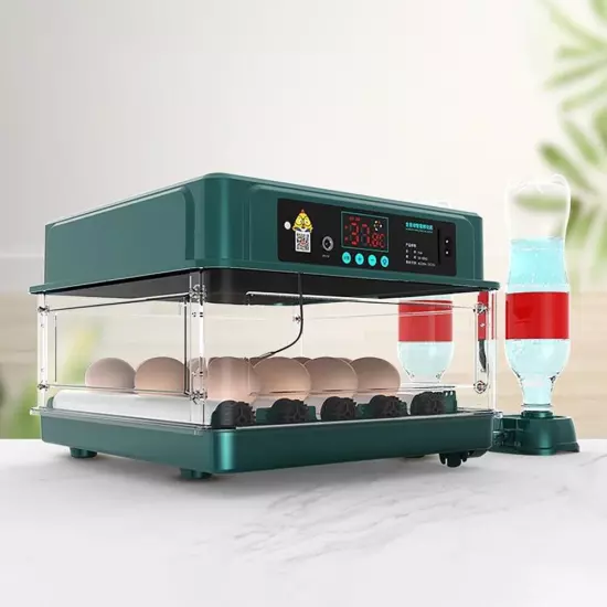 38 Eggs Double Electric Incubator Fully Automatic Chicken Duck Egg Hatcher