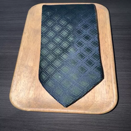 Tie Rack Italy Geometric Green Tie