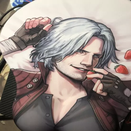 Game Devil May Cry V Dante Silicone Mouse Pad Mousepad Mat Wrist Rest Gifts New