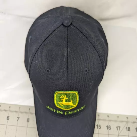 John Deere Navy Snapback Hat Cap Top of the World Fanatics