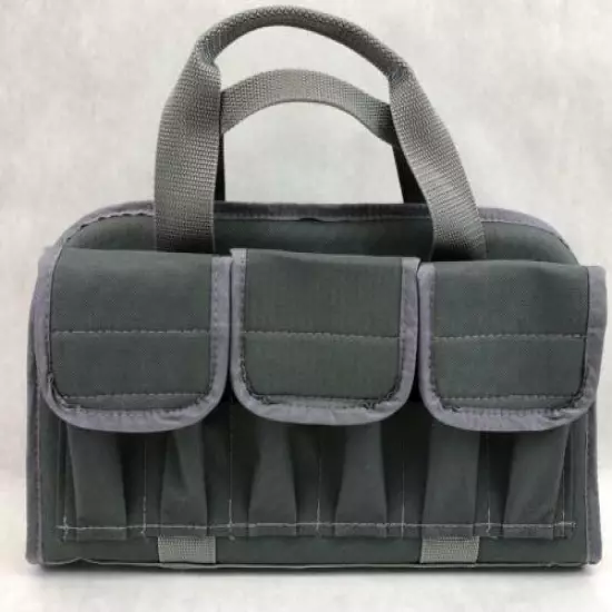 Nylon Handgun Pistol Revolver Shooting Range CASE BAG USA Fits SPRINGFIELD Gray