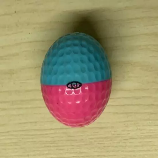 PING karsten eye pink & teal golf ball 