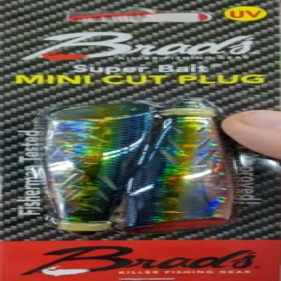 BRAD’S Super Bait MINI Cut Plug 3.0 "Blue Hawaiian" 2 pack, BEST PRICE