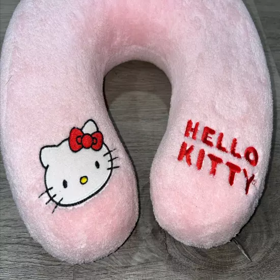 Hello Kitty Sanrio Earth Therapeutics Neck Travel Air Plane Pillow - Super Comfy