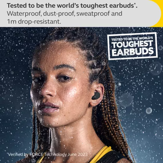 Jabra Elite 8 Active - Advanced HearThrough Wireless Bluetooth Sports Earbuds