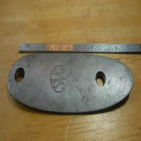 Savage Sporter Model 23. Buttplate.#2. Used rifle part.