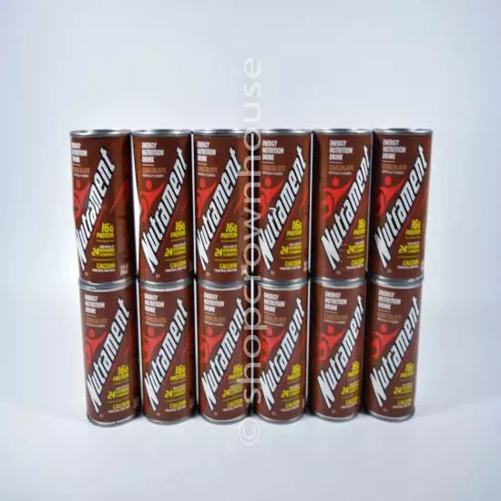 Nutrament CHOCOLATE Energy drink (12 Cans)