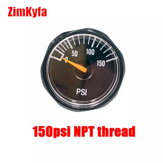 Mini Gauge 1/8''NPT Micro Pressure Gauge Air Compressor Manometer