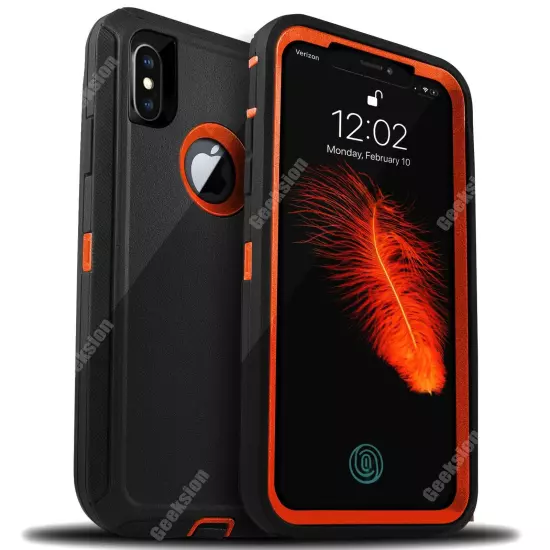 For Apple iPhone X XR XS Max Shockproof Rugged Protective Hybrid Case Cover