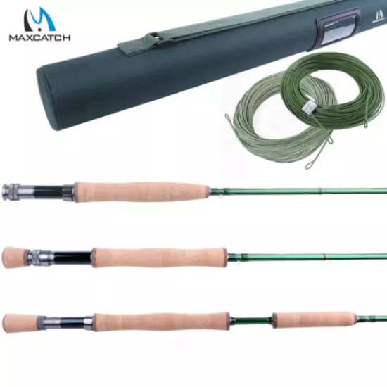 Fly Fishing Rod Fast Action 3/4/5/6/7/8/9/10/12WT Fly Rod (IM10) & WF Fly Line