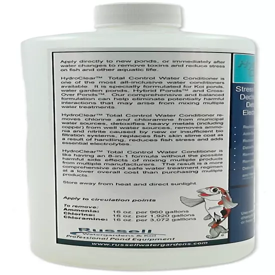 Total Control™ Dechlorinator and All-in-One Water Conditioner